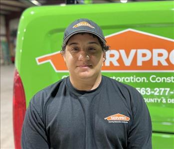 Micaiah Rinehart | Restoration Technician, team member at SERVPRO of Decorah