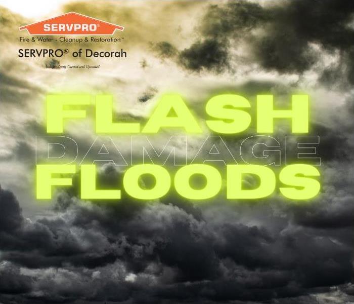 Text that says "Flash Damage Floods"